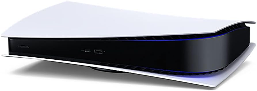 PS5 - Sony PlayStation 5 Digital Edition Gaming Console + Wireless Controller - 16GB GDDR6 RAM, 825GB SSD, 120Hz 8K Output, White - Image 3